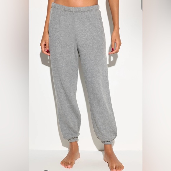 Spiritual Gangster Shine Sol Sweatpants Gray ✨NWT NEW $148 Sml - Picture 2 of 11